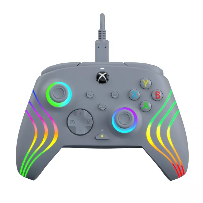 PDP Afterglow Wave szary USB Gamepad Analogue / Digital PC, Xbox One, Xbox Series S, Xbox Series X