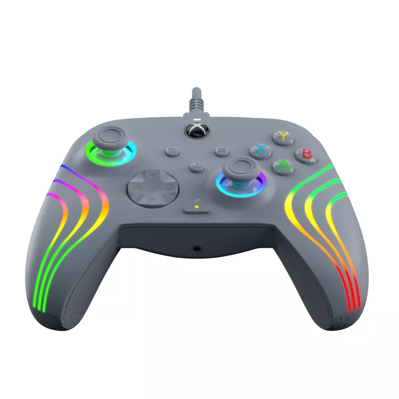 PDP Afterglow Wave szary USB Gamepad Analogue / Digital PC, Xbox One, Xbox Series S, Xbox Series X