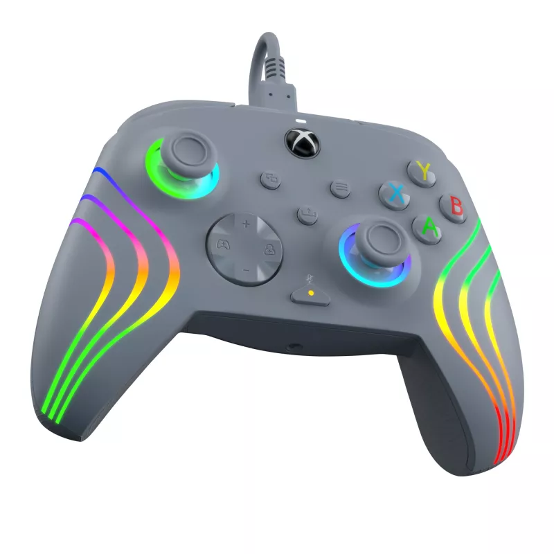 PDP Afterglow Wave szary USB Gamepad Analogue / Digital PC, Xbox One, Xbox Series S, Xbox Series X