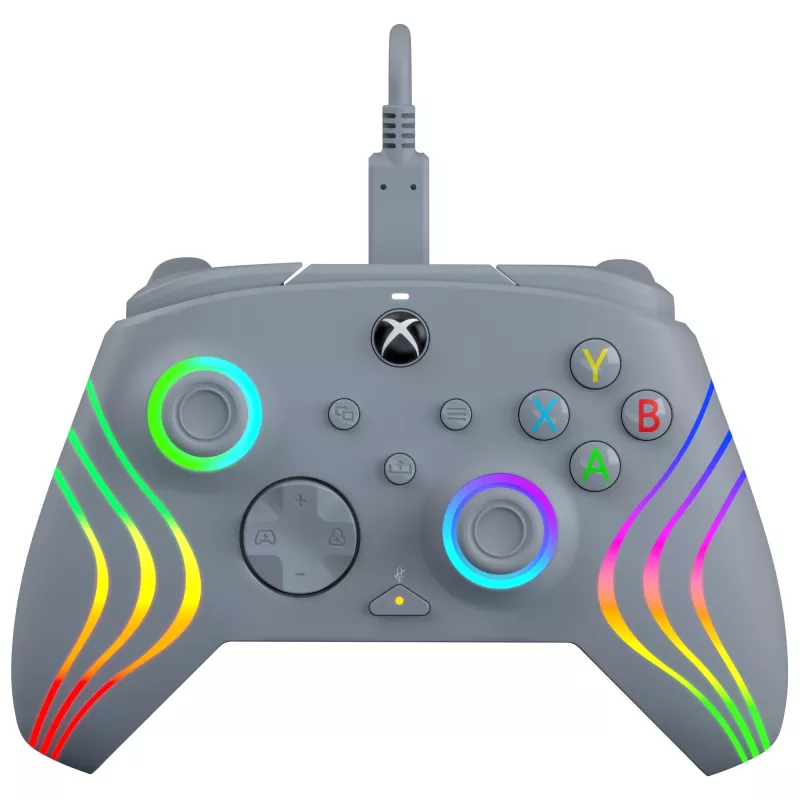 PDP Afterglow Wave szary USB Gamepad Analogue / Digital PC, Xbox One, Xbox Series S, Xbox Series X