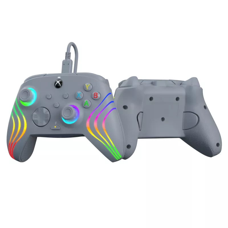 PDP Afterglow Wave szary USB Gamepad Analogue / Digital PC, Xbox One, Xbox Series S, Xbox Series X