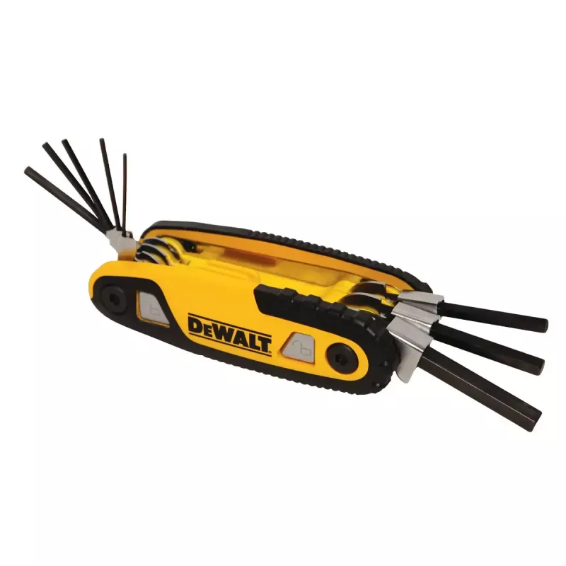DeWalt DWHT0-70263 Zestaw kluczy imbusowych kieszeniowy, 8 szt.
