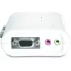 Przełącznik KVM Trendnet TK-409K USB VGA 2048x1536 1,6m przewodowy niebieski