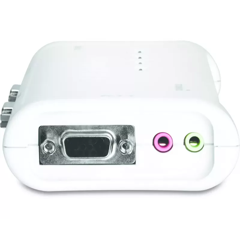 Przełącznik KVM Trendnet TK-409K USB VGA 2048x1536 1,6m przewodowy niebieski