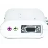 Przełącznik KVM Trendnet TK-409K USB VGA 2048x1536 1,6m przewodowy niebieski