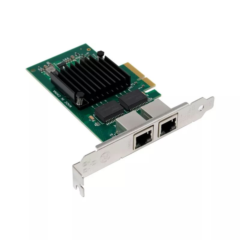 Karta sieciowa Microconnect MC-PCIE-I350-T2, wewnętrzna, RJ-45