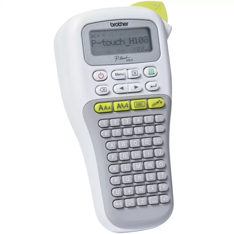 Drukarka etykiet Brother PT-H108G Termotransferowa TZe ABC
