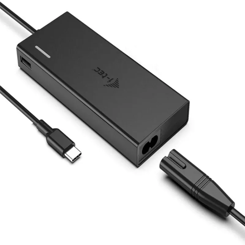 i-tec Metal USB-C Nano Dock HDMI/VGA z LAN + uniwersalna ładowarka 77 W