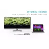 i-tec Metal USB-C Nano Dock HDMI/VGA z LAN + uniwersalna ładowarka 77 W