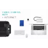 i-tec Metal USB-C Nano Dock HDMI/VGA z LAN + uniwersalna ładowarka 77 W