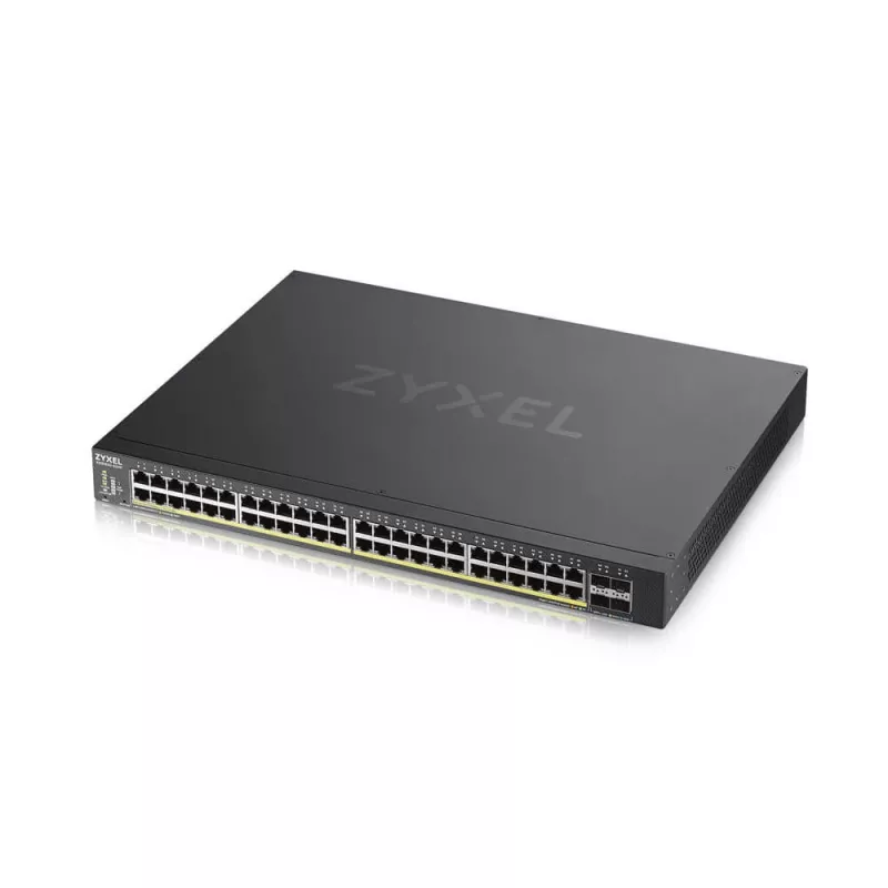 Zyxel XGS1930-52HP Managed L3 Gigabit Ethernet (10/100/1000) Power over Ethernet (PoE) Czarny