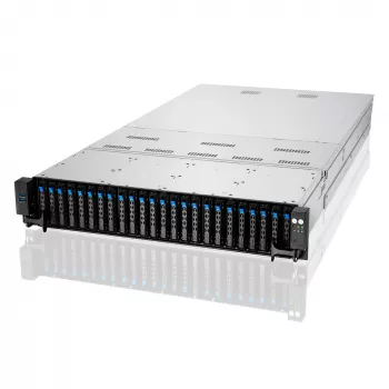 ASUS RS720-E11-RS24U Intel C741 Rack (2U) Czarny, Srebrny