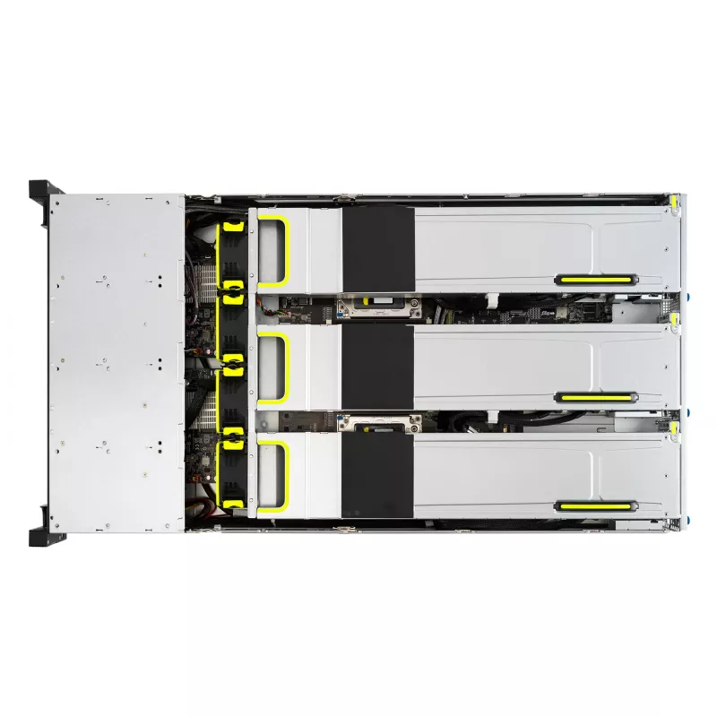 ASUS RS720-E11-RS24U Intel C741 Rack (2U) Czarny, Srebrny