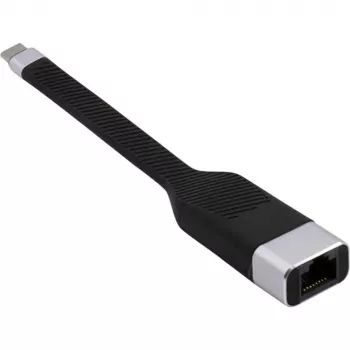 Kabel sieciowy Techly ICOC USBC-RJ45 Czarny 0,144 m