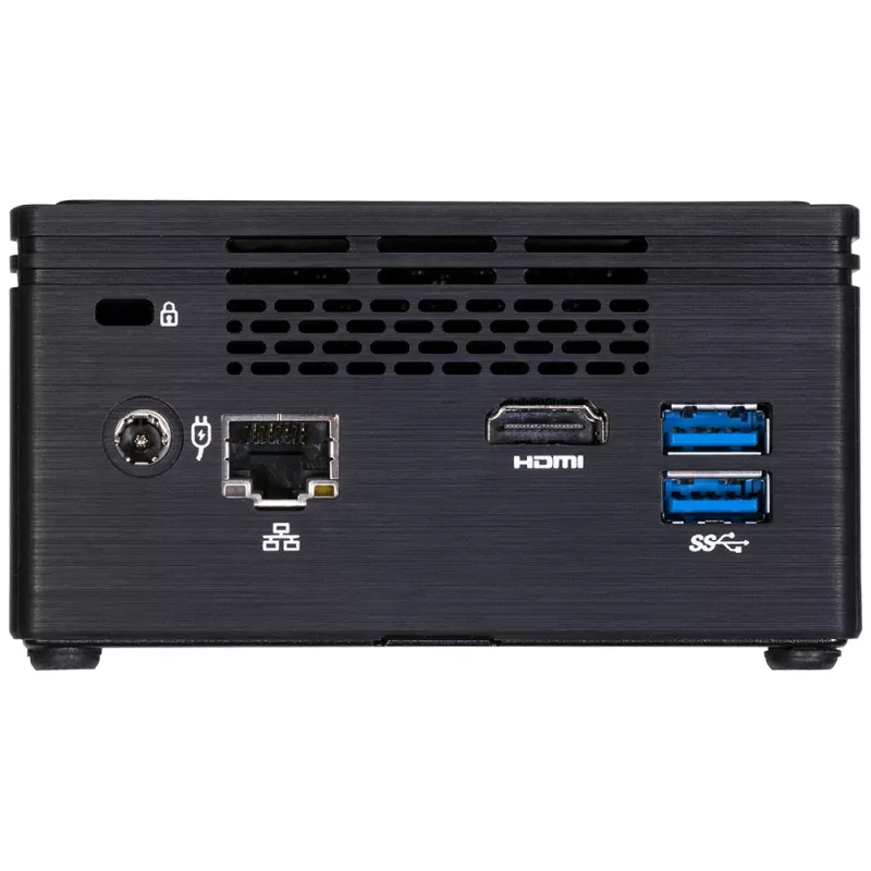 GIGABYTE GB-BPCE-3455 PC/stacja robocza barebone obudowa 0,69 l PC Czarny J3455 BGA 1296 1,5 GHz