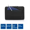 ACT City pokrowiec na laptopa do 15.6 inch, wykonany z przetworzonych butelek plastikowych