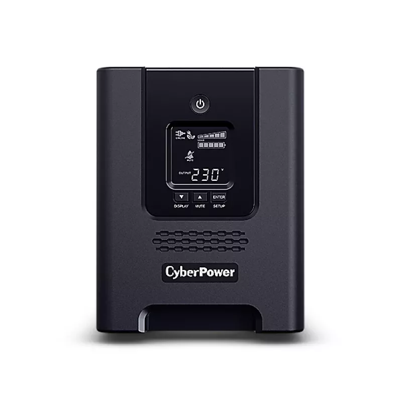 CyberPower PR2200ELCDSXL zasilacz awaryjny (UPS) Line-Interactive 2,2 kVA 1980 W 9 gniazd AC