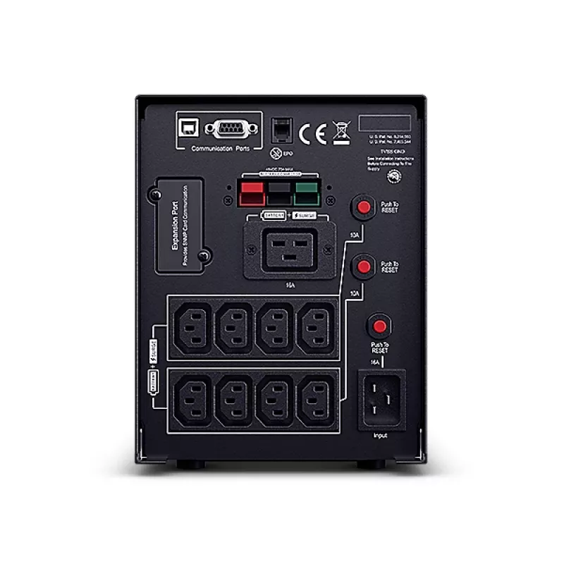 CyberPower PR2200ELCDSXL zasilacz awaryjny (UPS) Line-Interactive 2,2 kVA 1980 W 9 gniazd AC