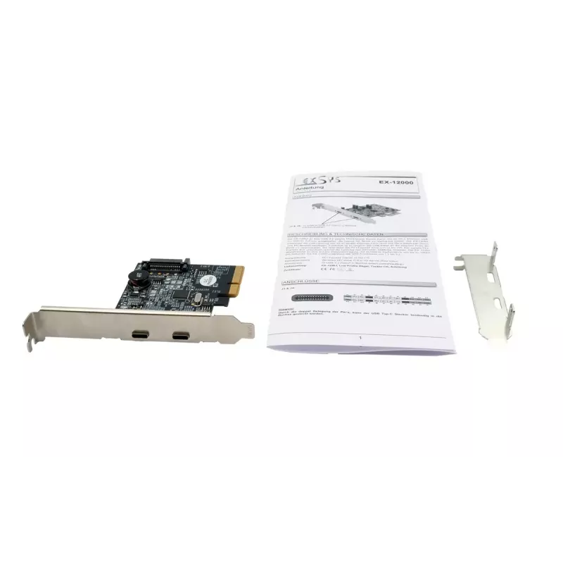 Wewnętrzny adapter USB 3.2 Gen 2 EXSYS EX-12000