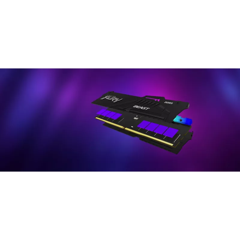 Kingston Technology FURY Beast 8GB 5200MT/s DDR5 CL40 DIMM RGB