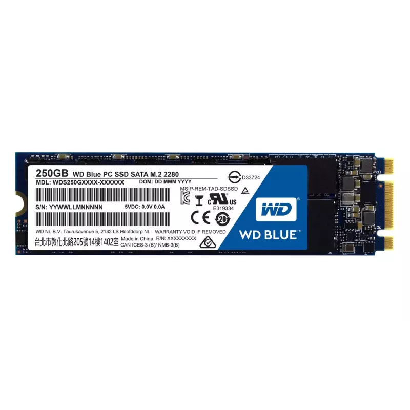 Dysk SSD Western Digital 250 GB 2,5 cala SATA3 WDS250G1B0B