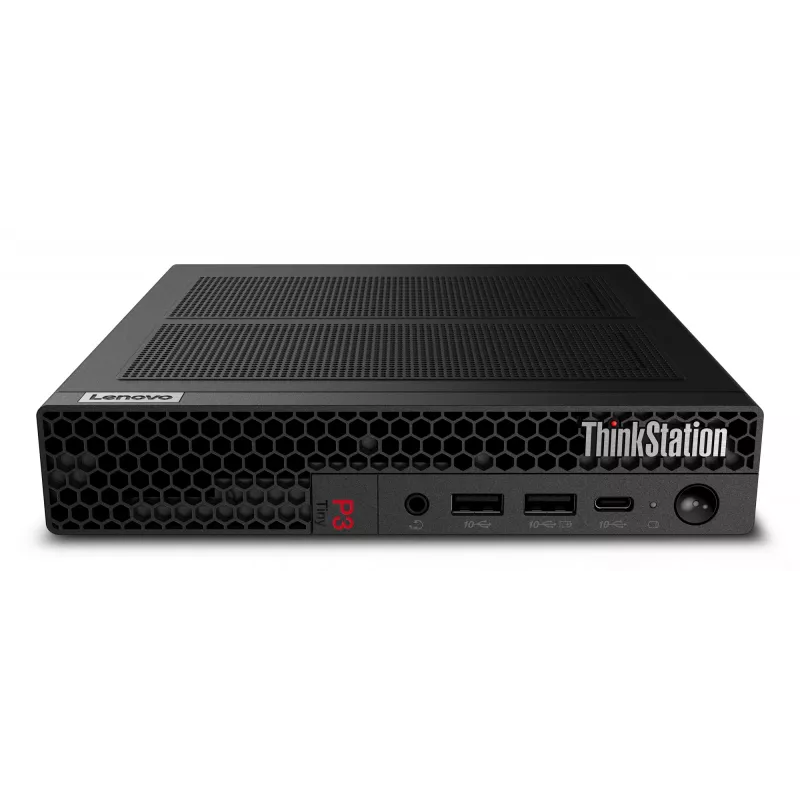 Lenovo ThinkStation P3 Tiny Intel® Core™ i7 i7-14700 32 GB DDR5-SDRAM 1 TB SSD NVIDIA RTX A1000 Windows 11 Pro Mini PC Workstation Czarny