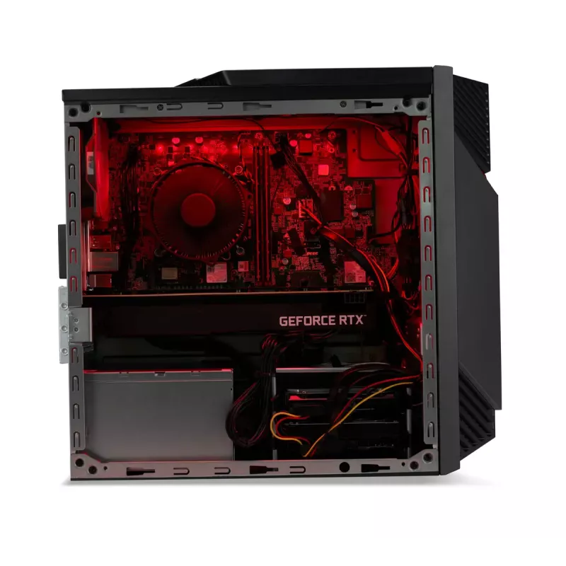 Acer NITRO 50 N50-656 Komputer stacjonarny, Intel Core i7-14700F, 32GB DDR5 RAM, 1TB SSD, NVIDIA GeForce RTX 5060, Windows 11 Home
