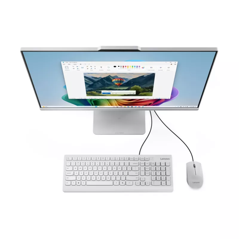Lenovo IdeaCentre AIO 27AKP10 AMD Ryzen™ 7 250 68,6 cm (27 cali) 1920 x 1080 pikseli Komputer All-in-One 32 GB DDR5-SDRAM 1 TB SSD Windows 11 Home Wi-Fi 6 (802.11ax) Szary
