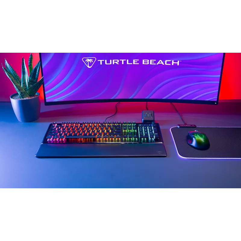 Klawiatura Turtle Beach Vulcan II Gaming USB German Czarny
