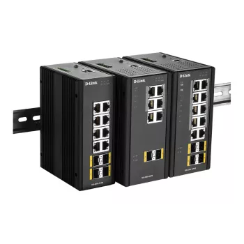 D-Link Przełącznik zarządzalny L2 z 12 portami 8 x 10/100/1000BaseT(X) i 4 x 100/1000BaseSFP