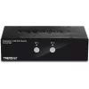 Przełącznik KVM Trendnet TK-241DP Czarny
