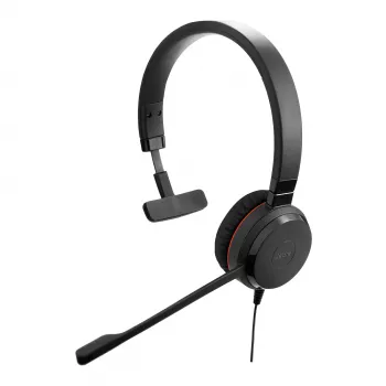 Jabra Evolve 30 II Mono UC USB-C, przewodowy, biuro/centrum obsługi telefonicznej, 150 - 7000 Hz, 142 g, zestaw słuchawkowy, czarny