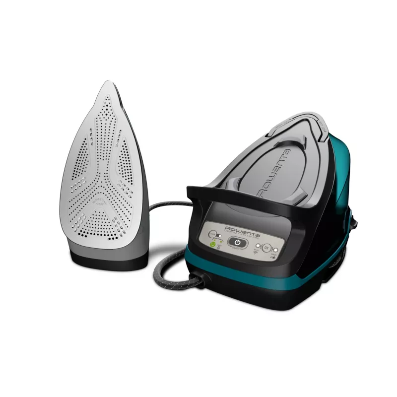 Rowenta DG7623 2200 W 1,1 l Microsteam 400 HD Laser stopa żelazka Czarny, Niebieski