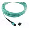 Kabel światłowodowy BlueOptics MC6709309-010-BO 10 m OM3 MPO na 4×LC (50 µm) aqua