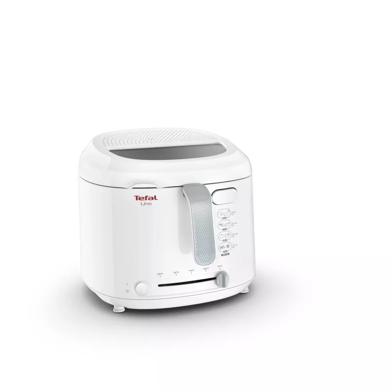 Frytownica Tefal Uno FF203130 pojedyncza 1,8 l wolnostojąca 1600 W Frytownica biała