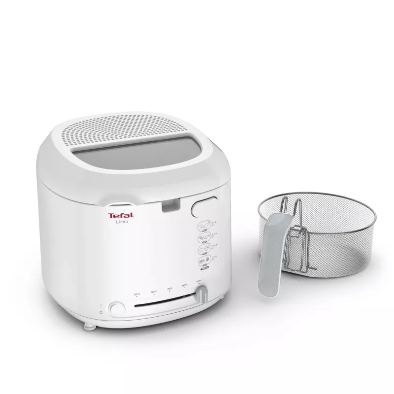 Frytownica Tefal Uno FF203130 pojedyncza 1,8 l wolnostojąca 1600 W Frytownica biała