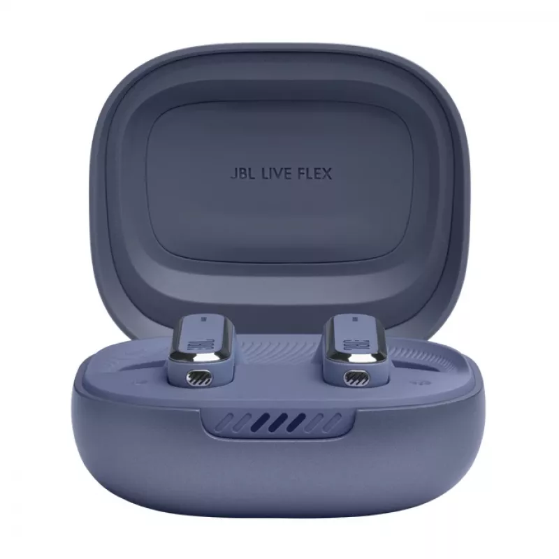 JBL LIVE FLEX Zestaw słuchawkowy Bezprzewodowy Douszny Połączenia/Muzyka Bluetooth Niebieski