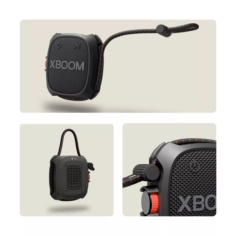 LG XBOOM Go XG2T Mono przenośny głośnik Czarny 5 W