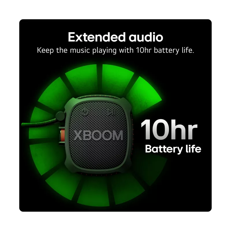 LG XBOOM Go XG2T Mono przenośny głośnik Czarny 5 W