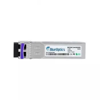 Moduł nadajnika sieciowego BlueOptics 1442020G1-BO cSFP światłowodowy 125 Mbit/s aluminium
