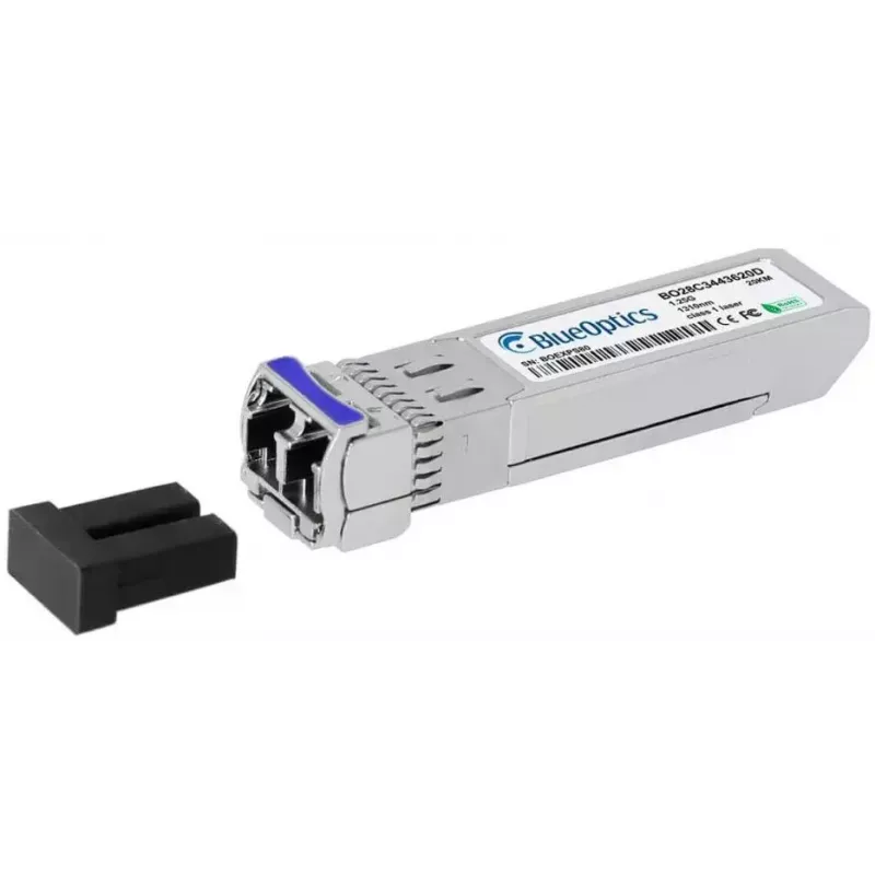 Moduł nadajnika sieciowego BlueOptics AT-SPBD20DUAL-14-BO — światłowodowy SFP, interfejs cSFP, złącze LC, aluminium