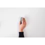 BakkerElkhuizen Grip mysz Wireless, dla prawej ręki, konstrukcja pionowa, optyczna, RF Wireless, 1600 DPI, czarny, srebrny