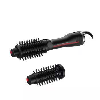 Rowenta K/Pro Stylist CF961L szczotka parowa Czarny, czerwony 750 W 1.8 m