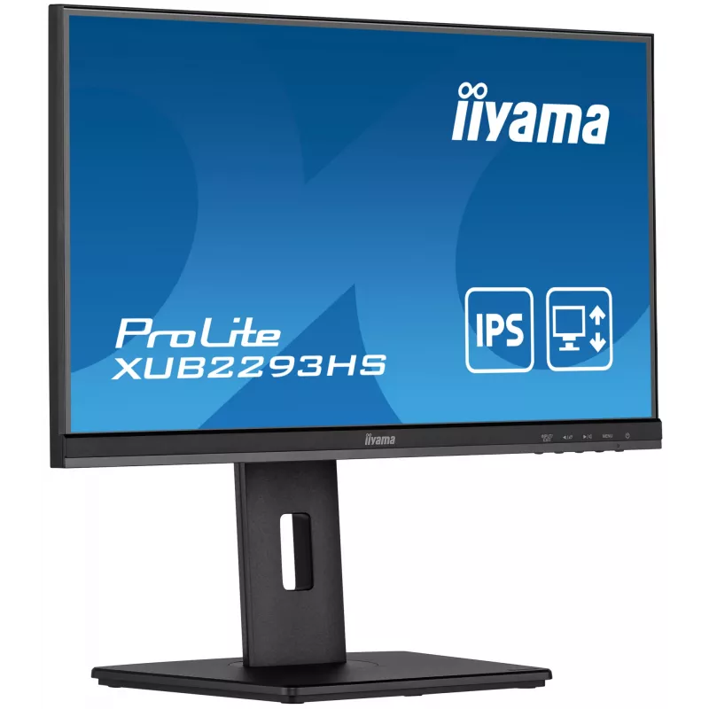 iiyama ProLite XUB2293HS-B3 monitor komputerowy 54,6 cm (21,5 cala) 1920 x 1080 pikseli Full HD LED Czarny