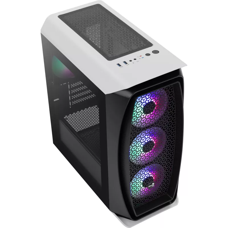Aerocool Aero One Mini Frost Mini Tower biały