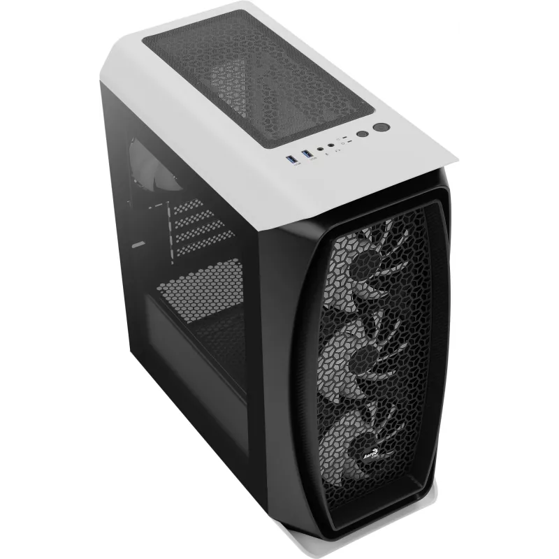 Aerocool Aero One Mini Frost Mini Tower biały