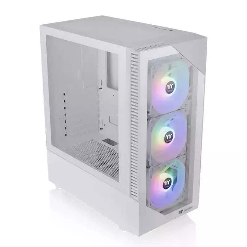 PC Case Thermaltake View 200 TG Snow ARGB Midi Tower biały
