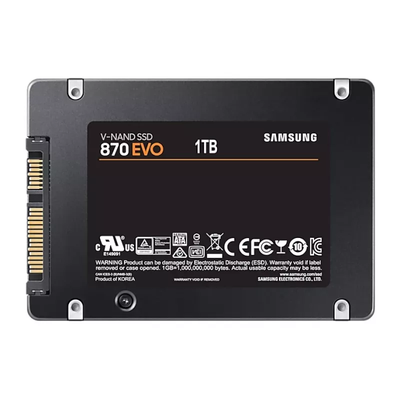 Samsung 870 EVO 1 TB 2.5 cala Serial ATA III V-NAND MLC