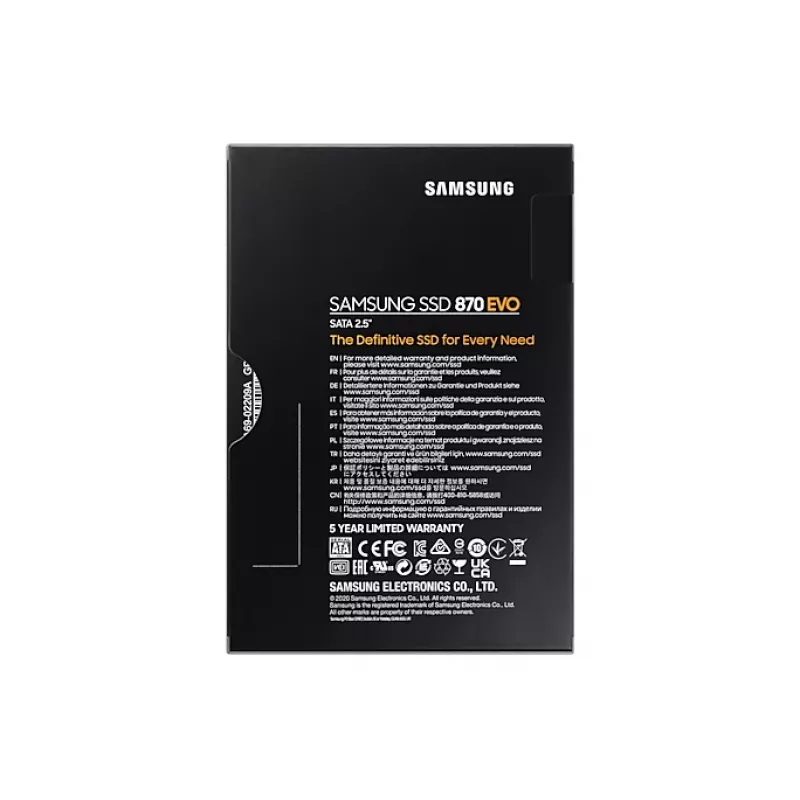 Samsung 870 EVO 1 TB 2.5 cala Serial ATA III V-NAND MLC