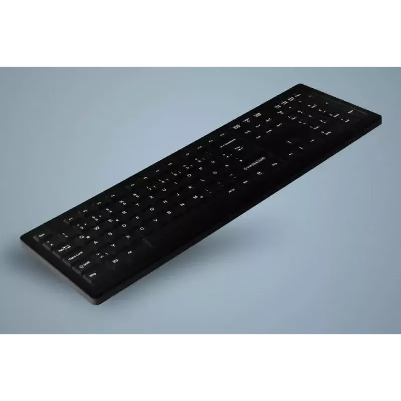 Active Key AK-C8100 Klawiatura medyczna USB QWERTZ niemiecka czarna pełnowymiarowa 105 klawiszy